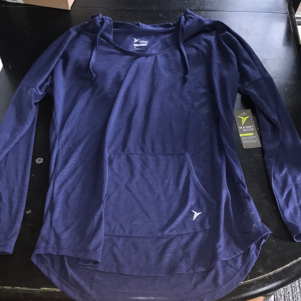 NWT Old Navy Active Hooded Longsleeve